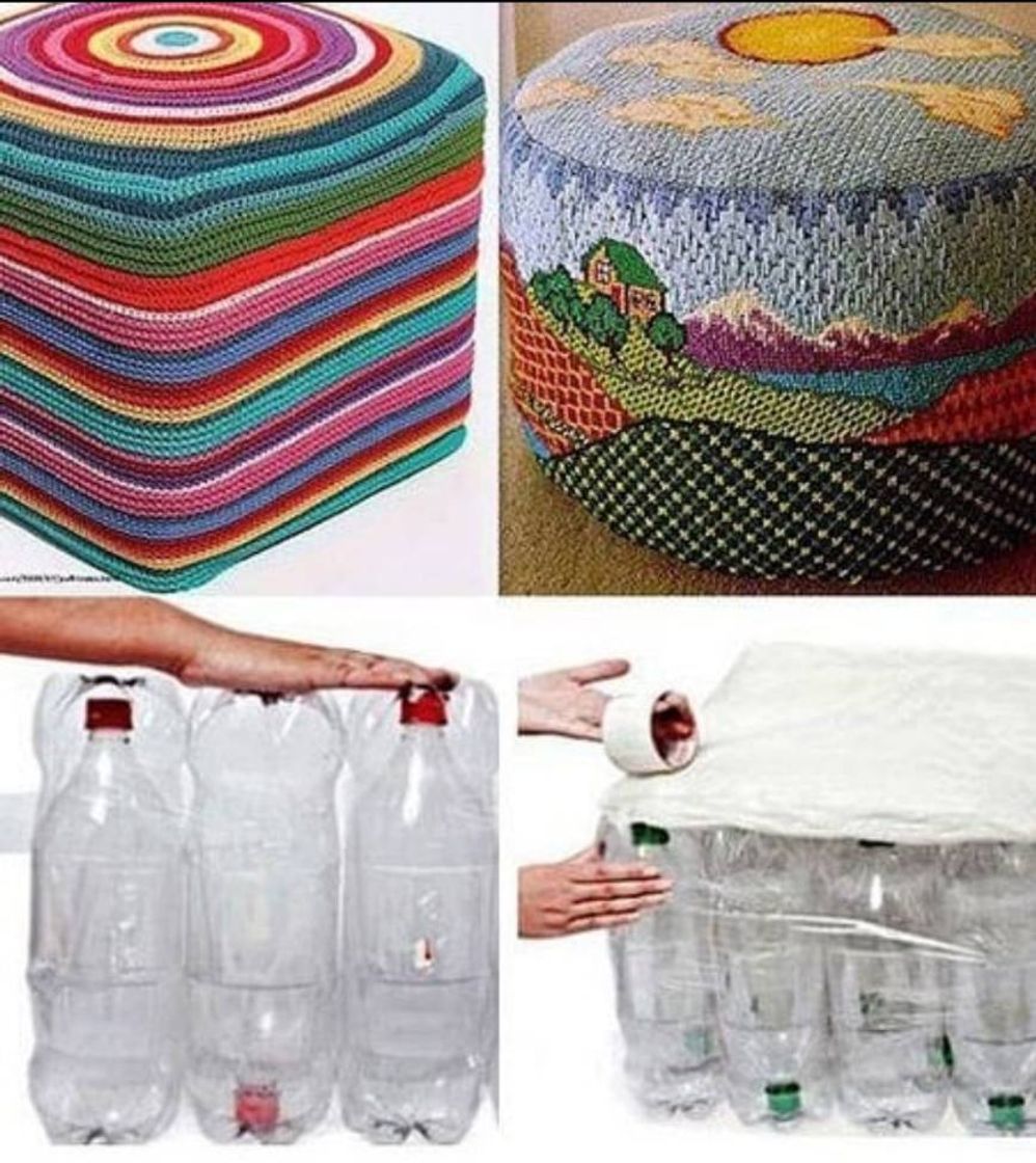 Moda Puf reciclável