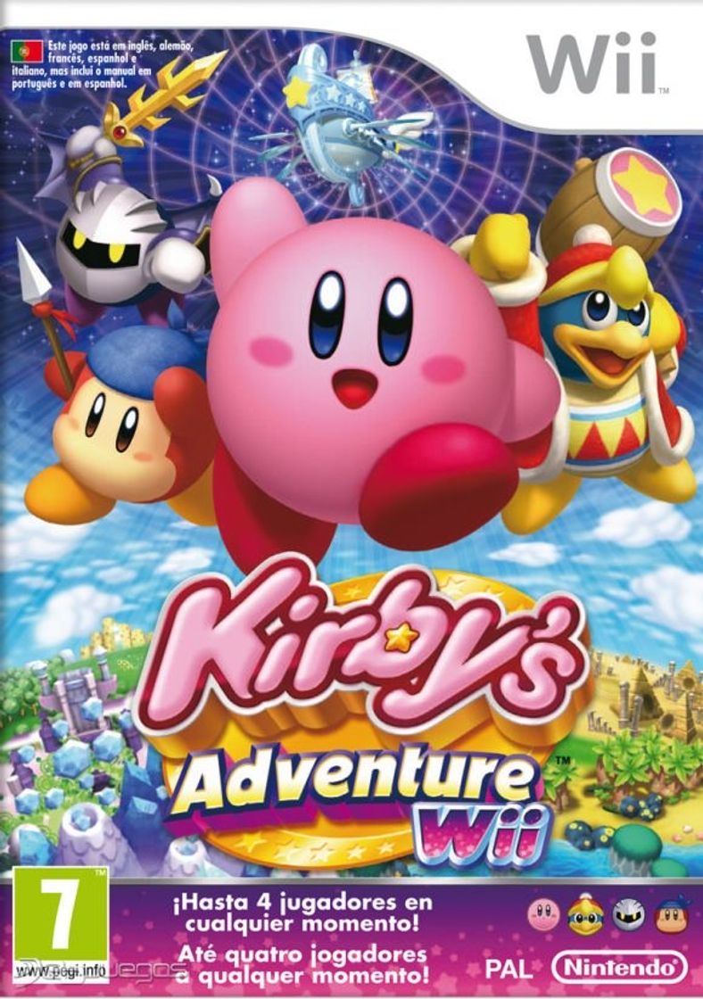 Videogames Kirby’s adventure wii