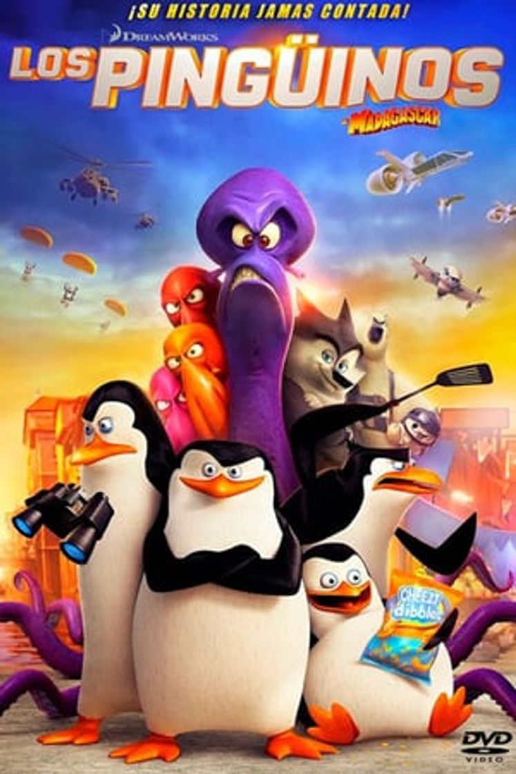 Película Los pingüinos de Madagascar