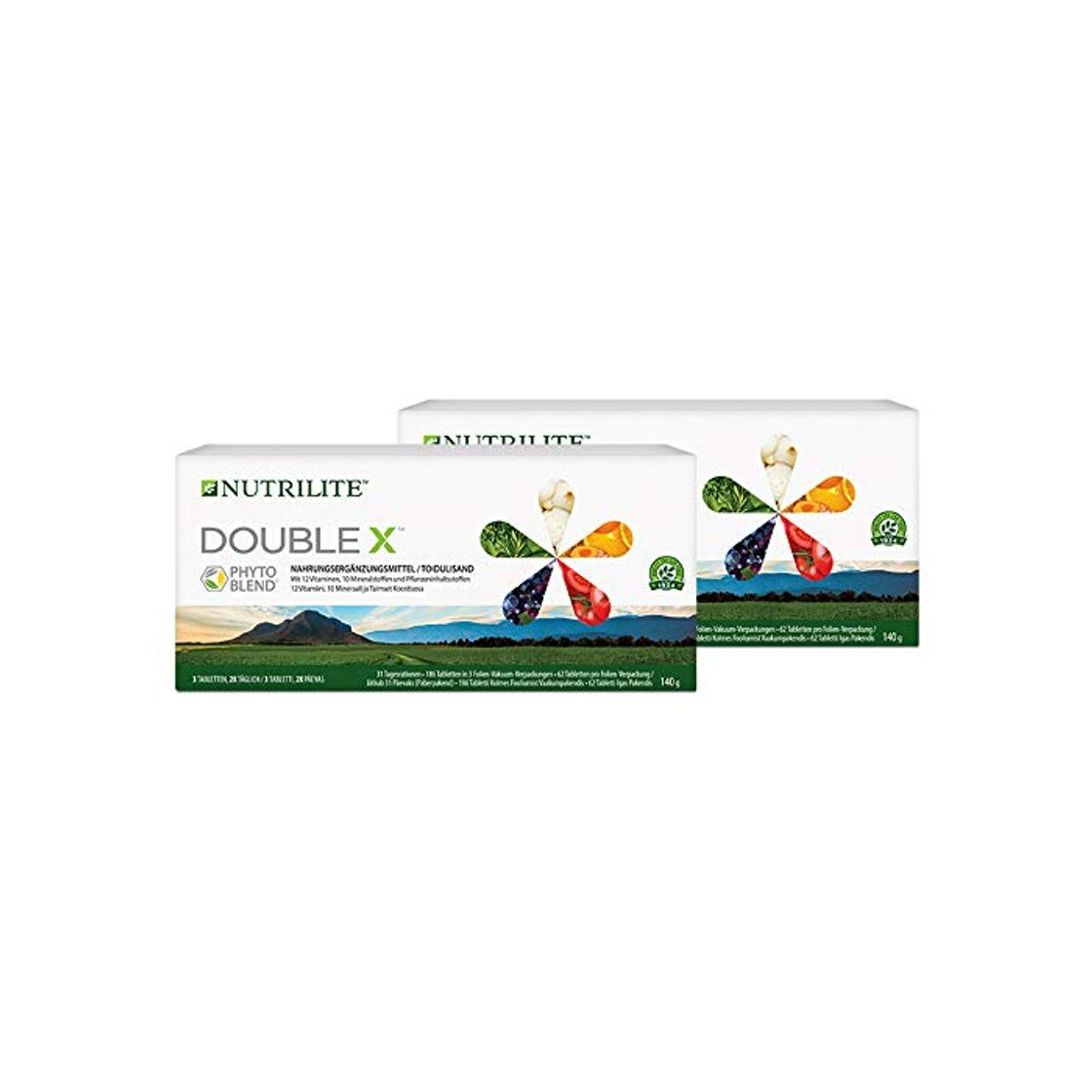 Product Repuesto de Complemento Alimenticio Multivitamínico/Multimineral/Fitonutriente DOUBLE X™ NUTRILITE