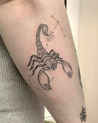 Tatto do signo de Escorpião!💘