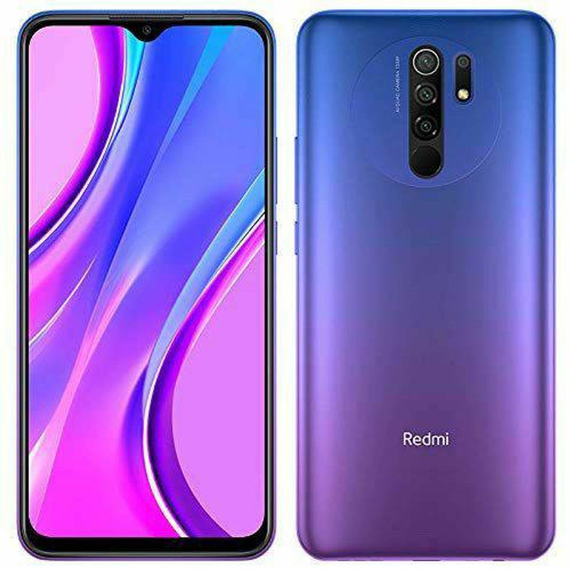 Fashion Smartphone Xiaomi Redmi 9 Dual Chip 64gb 4gb Sunset Purple

