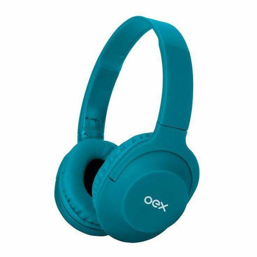 Hs307 Headset Flow (Versão Bluetooth) Azul, Oex, Microfones!