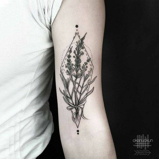 Tatuagen com formas geométricas!💗