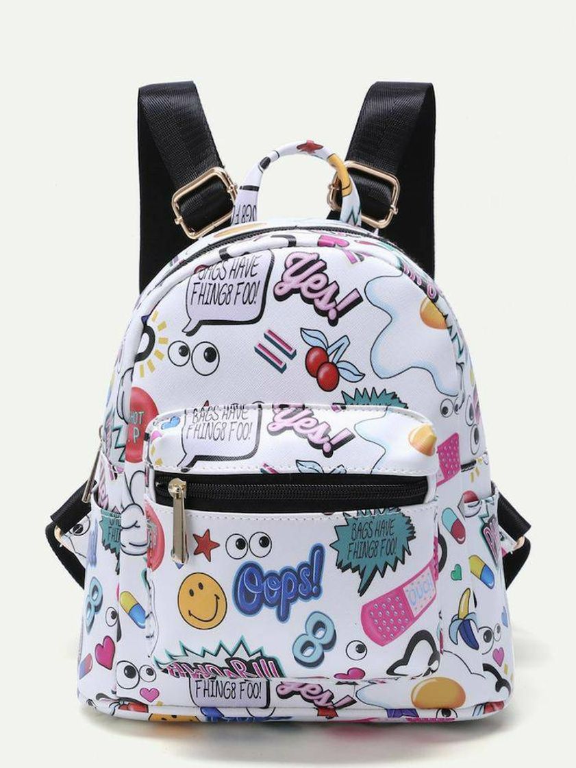 Fashion Mochila tipo bolsa!💗🎒