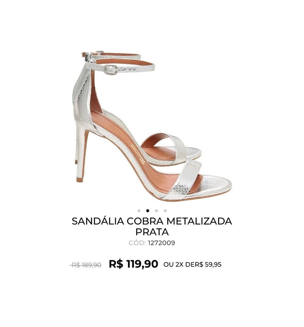 Fashion Sandália na promoção - Santa Lolla - R$ 119