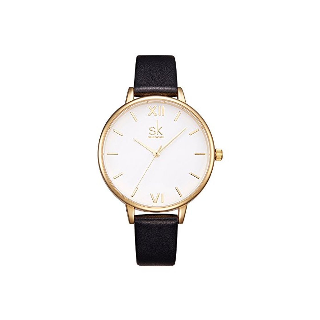 Producto SHENGKE Women Watches Leather Band Quartz Watches Girls Ladies Wristwatch Relogio Feminino