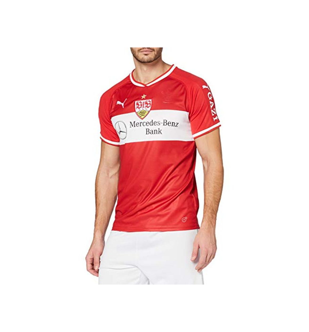 Moda PUMA VfB Stuttgart Away Original Maillot, Hombre, Ribbon Red