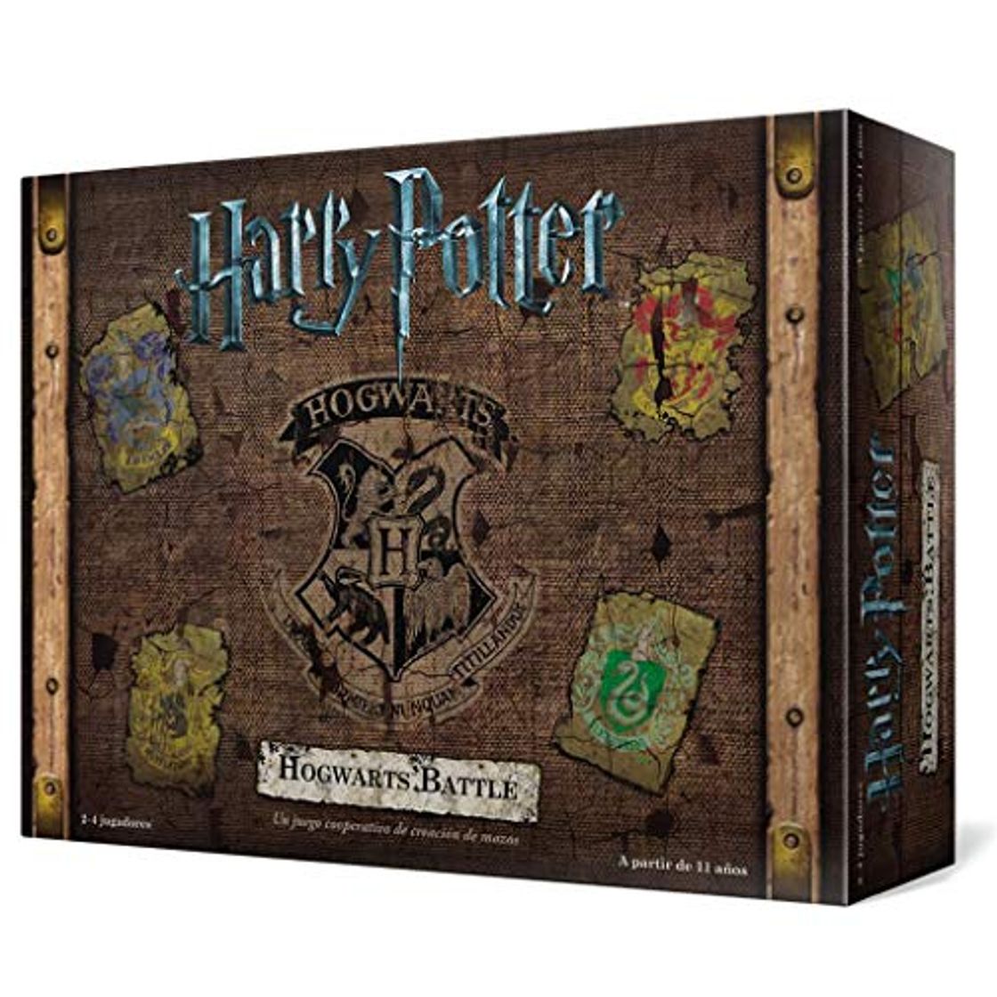 Product Usaopoly- Harry Potter Hogwarts Battle - Español, Multicolor, Talla Única