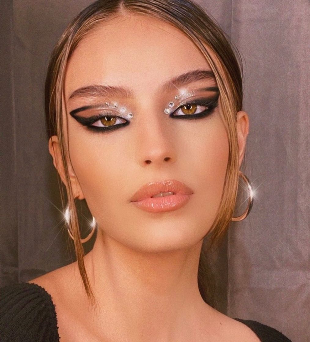 Social maquiagem cat eye 