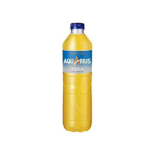 Aquarius - Zero Botella Naranja 1