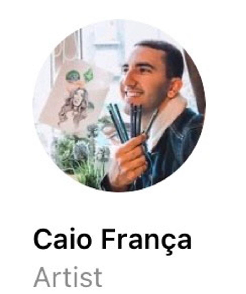 Moda Caio França - Artista