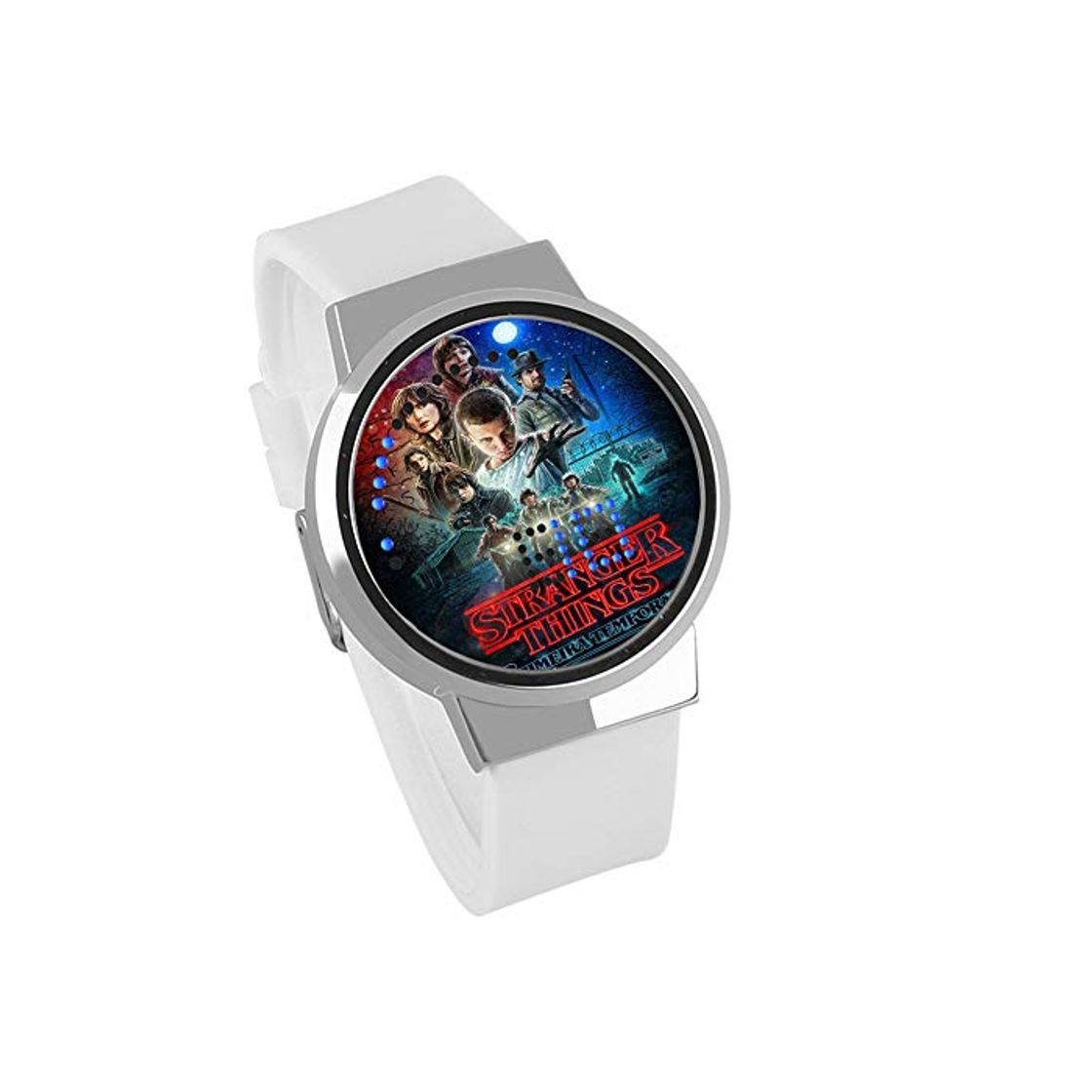 Social Stranger Things Reloj LED Pantalla táctil Reloj Pulsera impermeable Regalo creativo