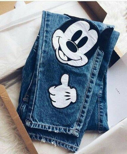 Jeans do Mickey 👖