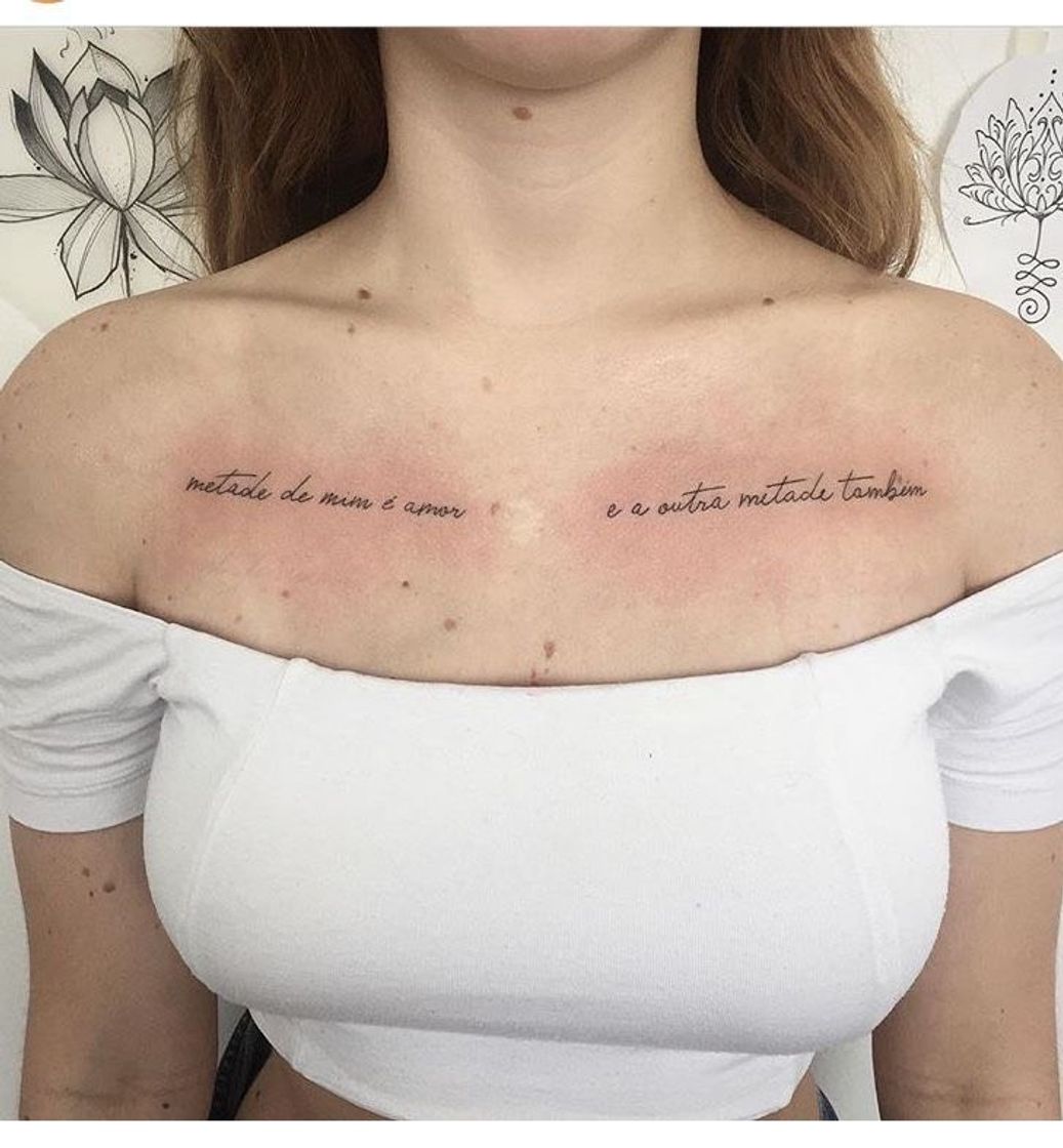 Moda Tatuagem de frases