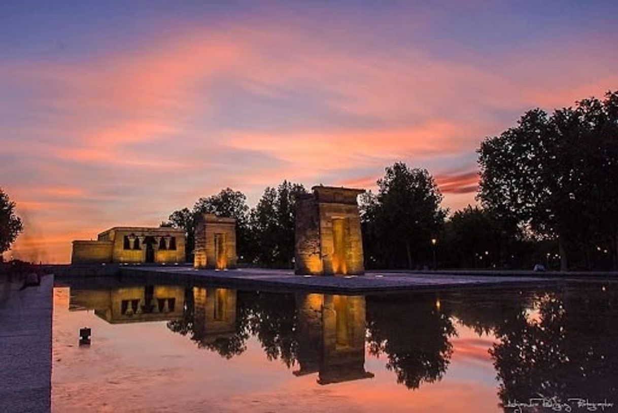 Lugar Templo de Debod