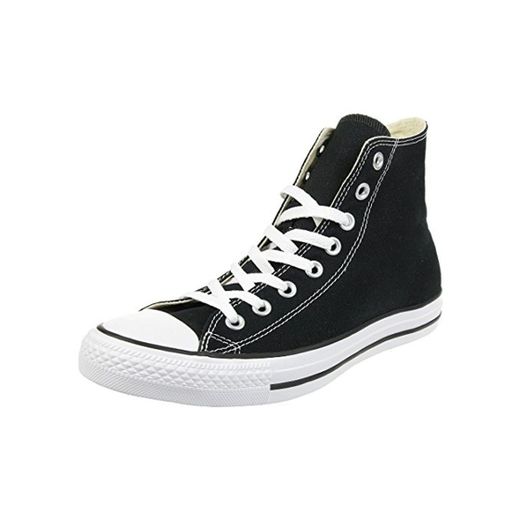 Converse Chuck Taylor All Star, Zapatillas altas Unisex adulto, Negro (Black), 38