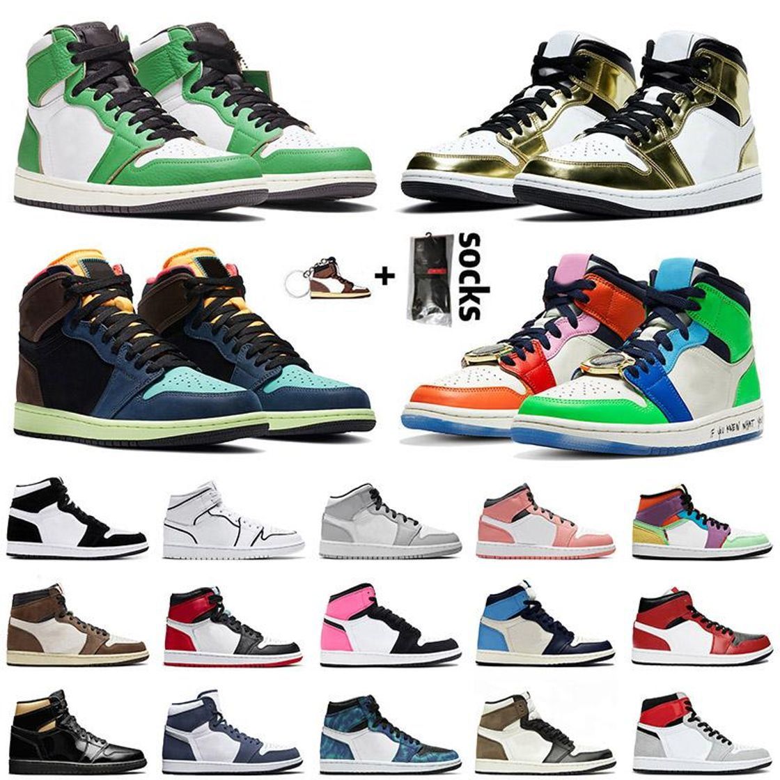 Social Nike Air Jordan 1 Retro High OG, Zapatillas de Deporte para Hombre,