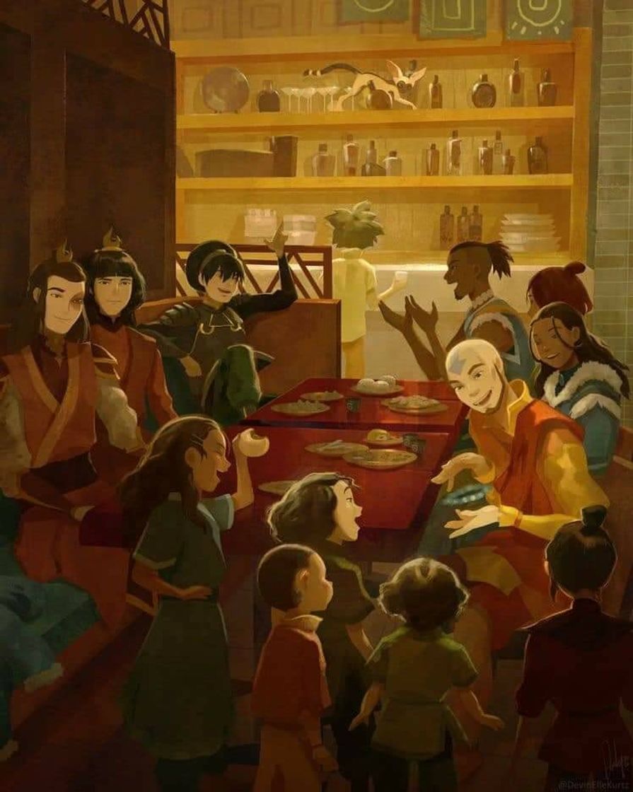 Social Avatar illustrations 