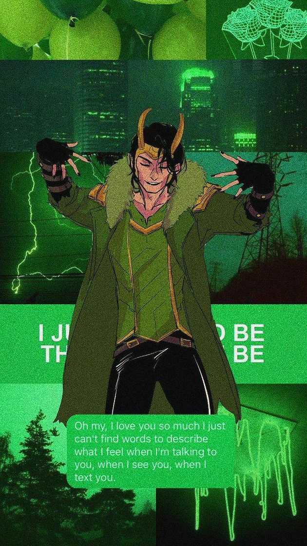 Fashion Lockscreen Loki- desenho