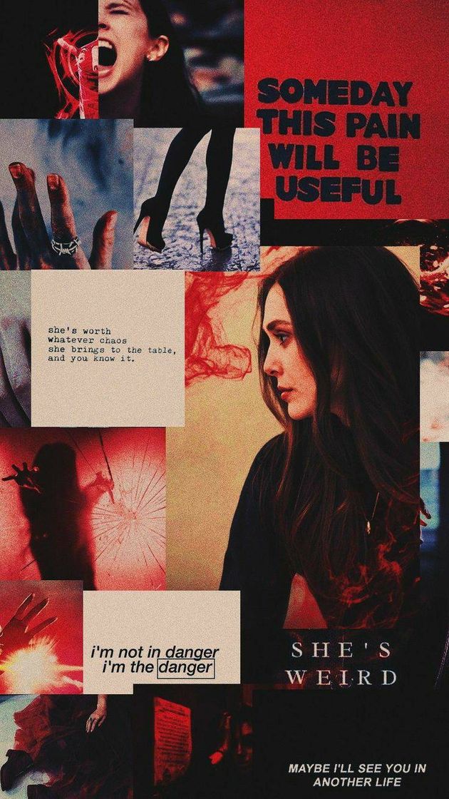 Moda Lockscreen Wanda Maximoff 