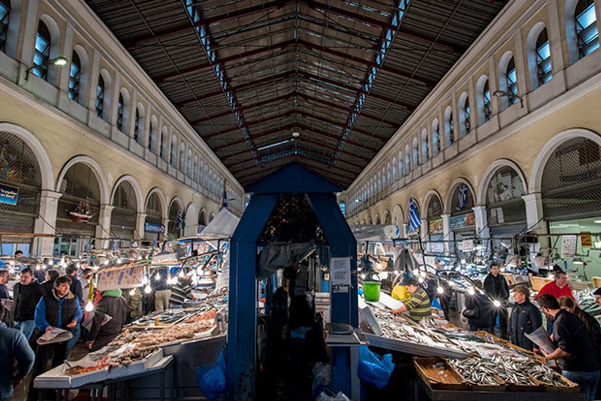 Lugar Mercado central de Atenas