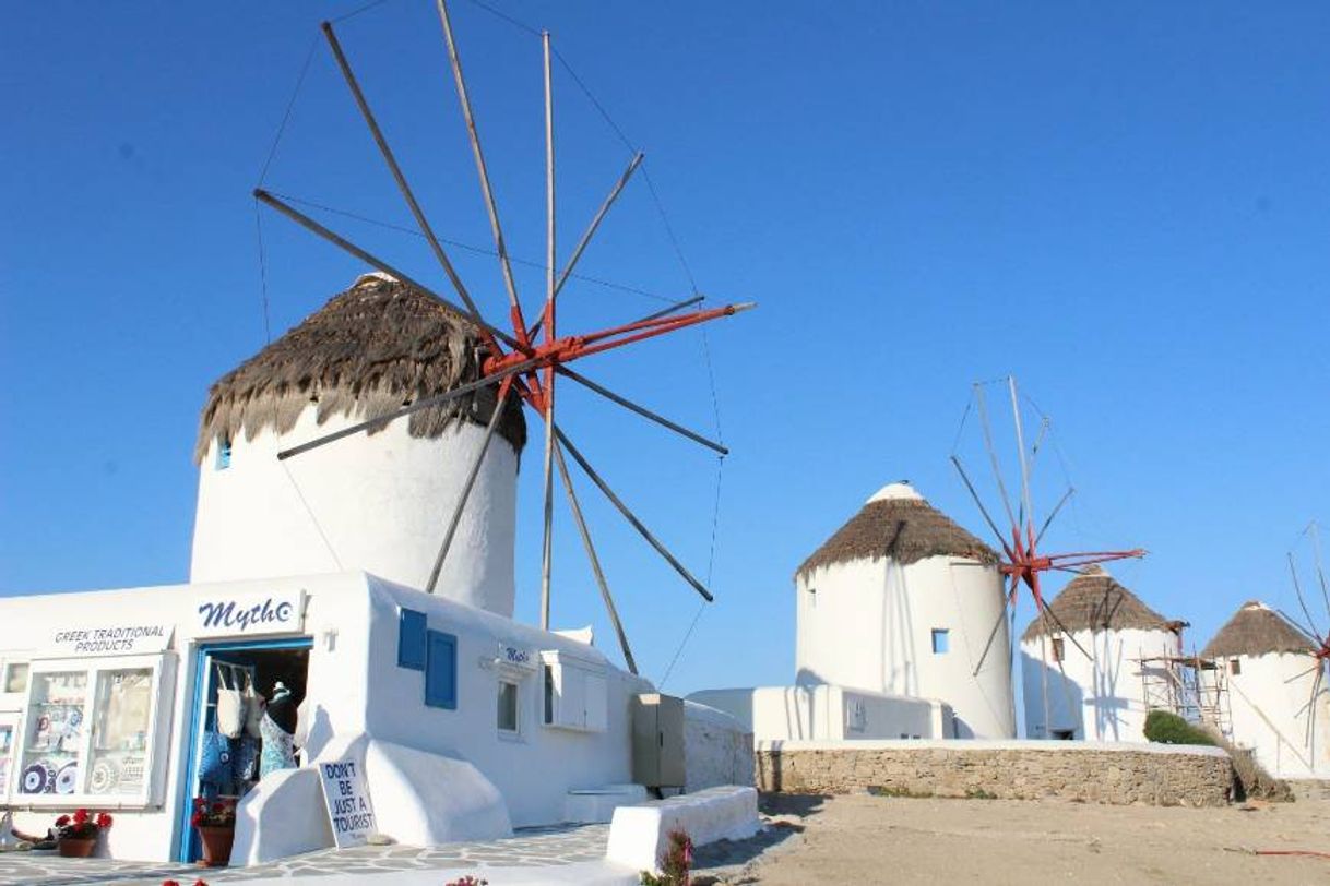 Place Molinos de viento mikonos