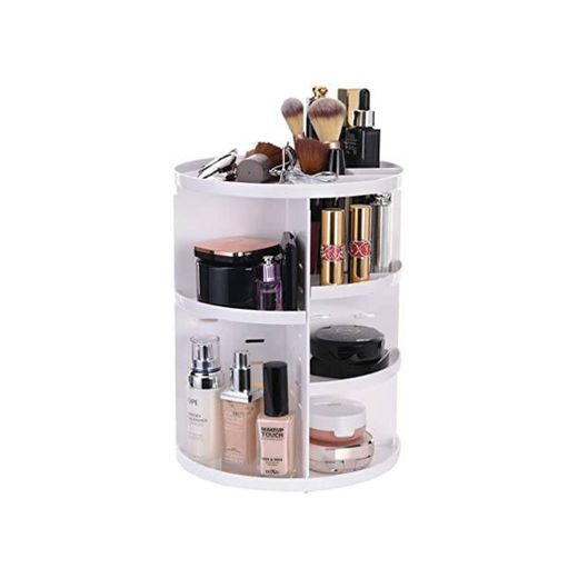 Maquillaje Organizador de 360 Grados Rotatorio Bandeja