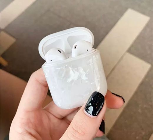 Funda airpods mármol 