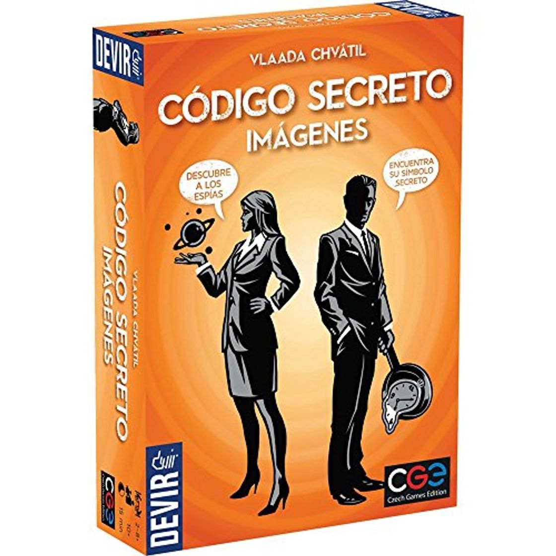 Social Devir - Código Secreto con imágenes, Juego de Tablero