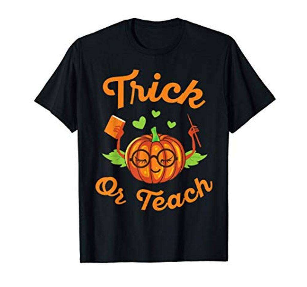 Product Trick Or Teach Cute Gift Funny Halloween Teacher Costume DIY Camiseta