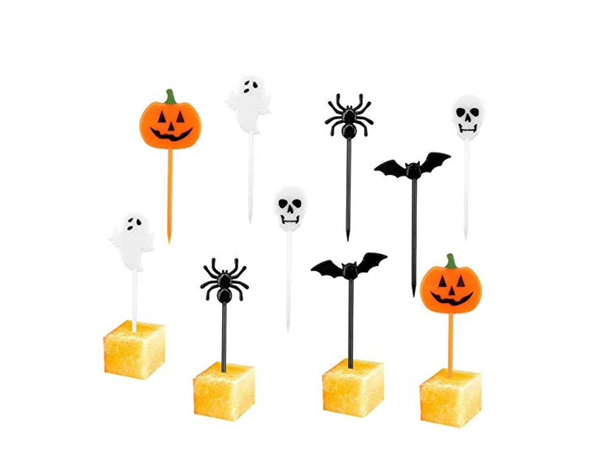 Social Ledoo Topper de Tarta de Halloween 150 Piezas de decoración para Cupcakes