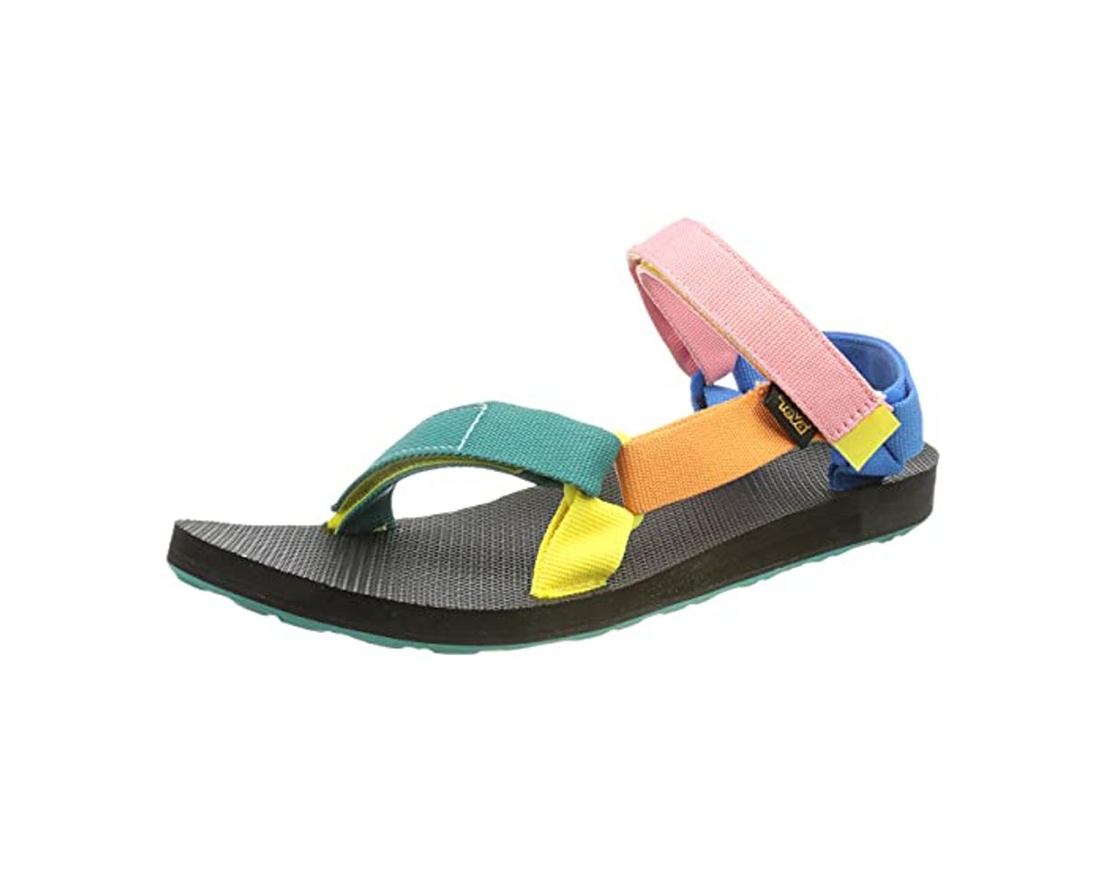 Belleza Teva Original Universal, Sandalias de Punta Descubierta Mujer, Multicolor