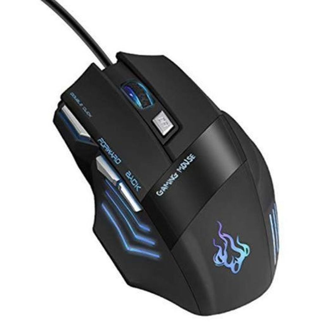 Social QueenDer Ratón Gaming [Nueva Versión] Ratones Gaming Profesional con Cable USB Gaming