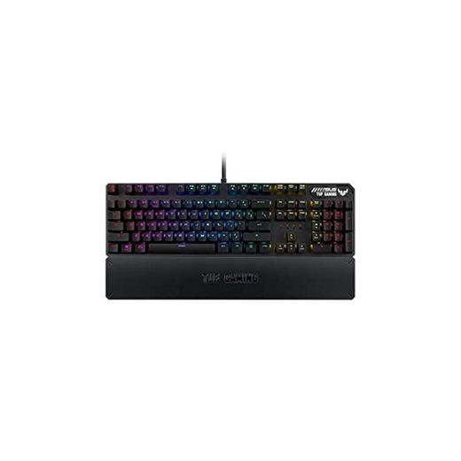 Asus TUF Gaming K3 - Teclado mecánico RGB con N-Key Rollover