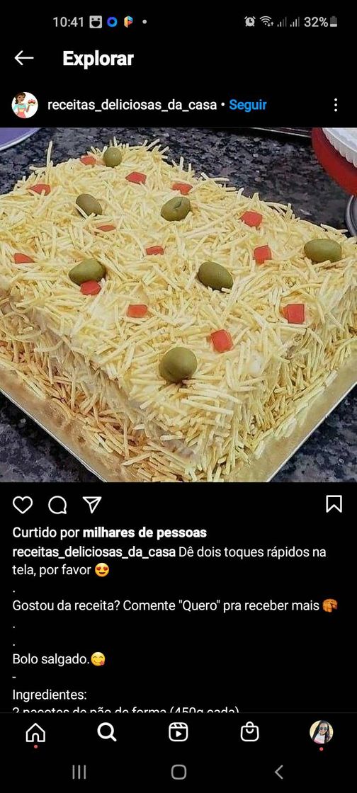 Moda Torta de frango fria