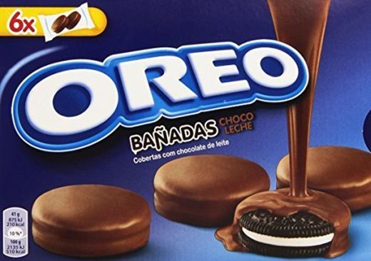 Oreo Bañadas Galletas Cubierto de Chocolate con Leche