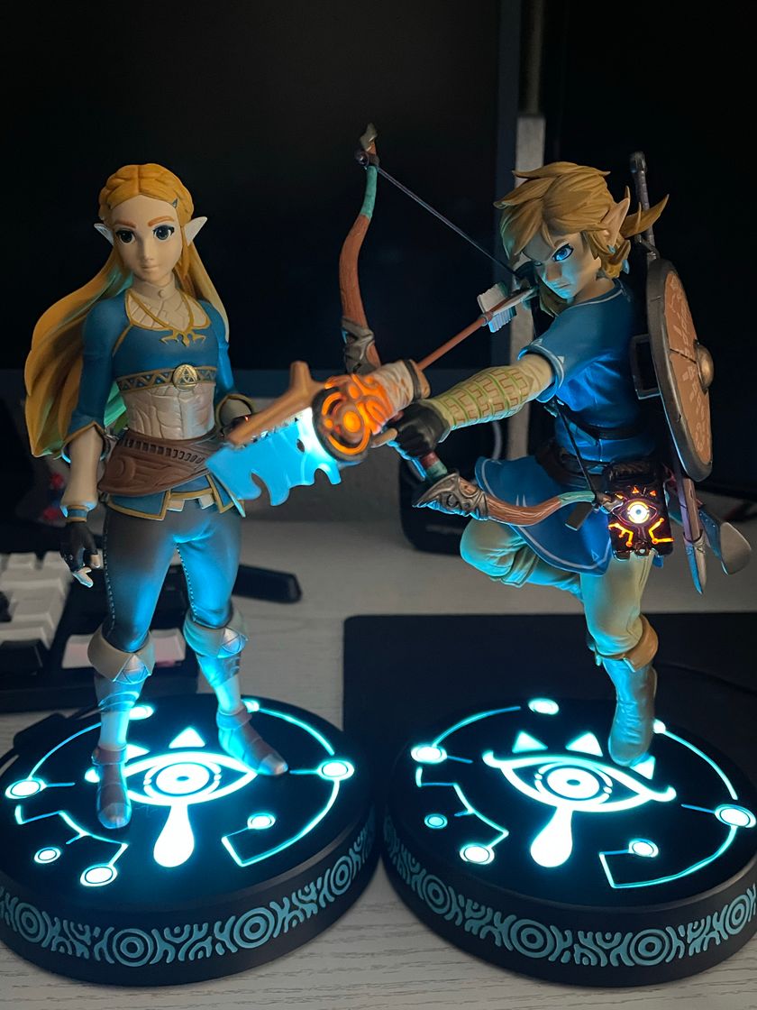 Social Figura Zelda con led