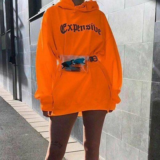 EXPENSIVE orange hoodie