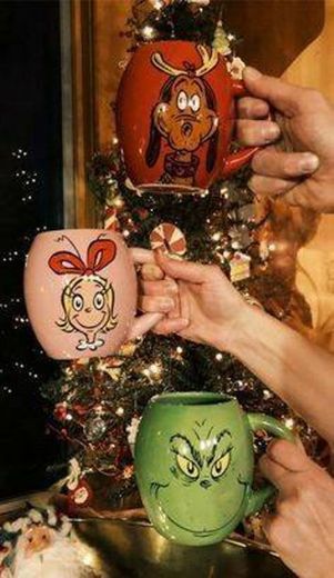 The Grinch mugs for Christmas☕