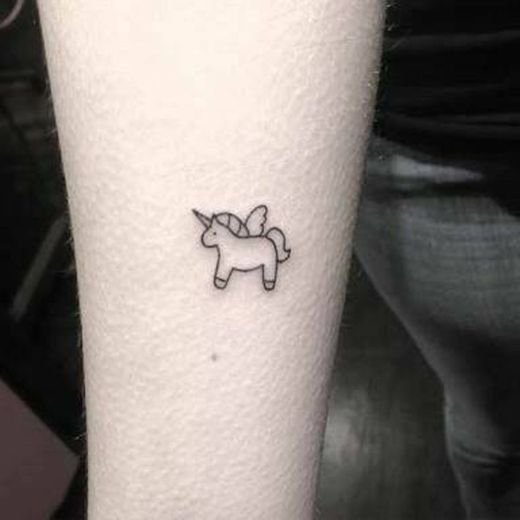 Unicorn tatoo