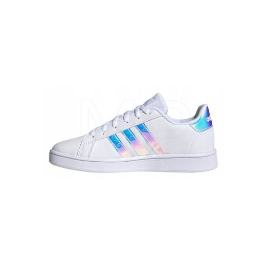 adidas Grand Court K, Zapatillas de Tenis, Multicolor Ftwwht Coppmt Glopnk 000,