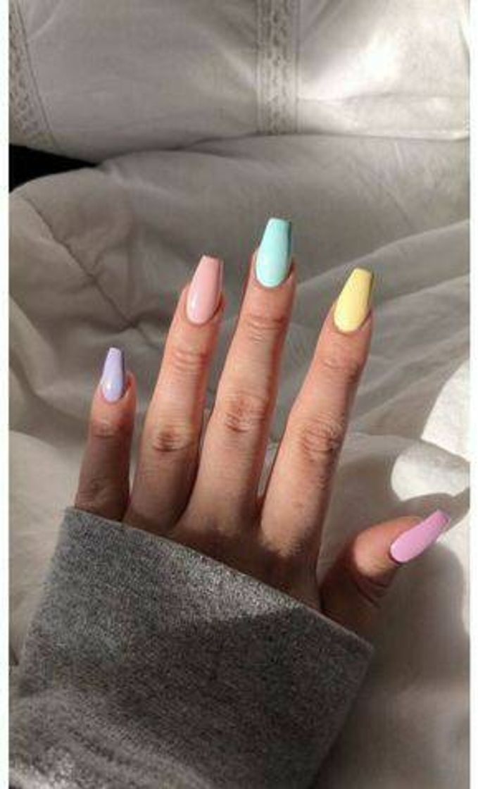 Colored nail🌈