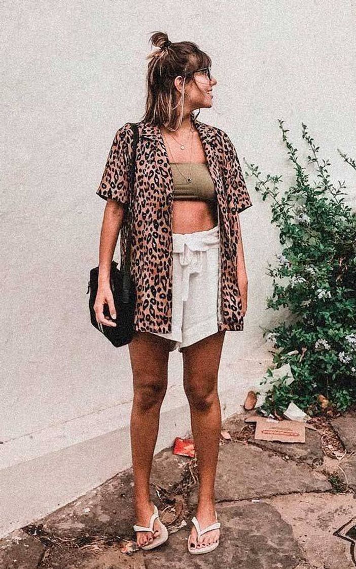 Moda look animal print