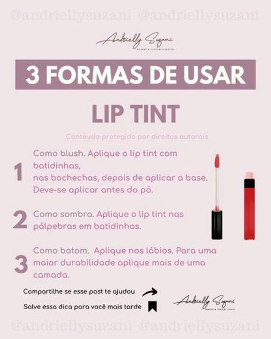 Moda 3 Ways to use Lip Tint