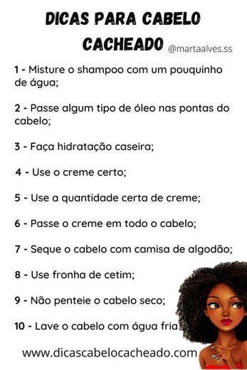 Dicas ☺️