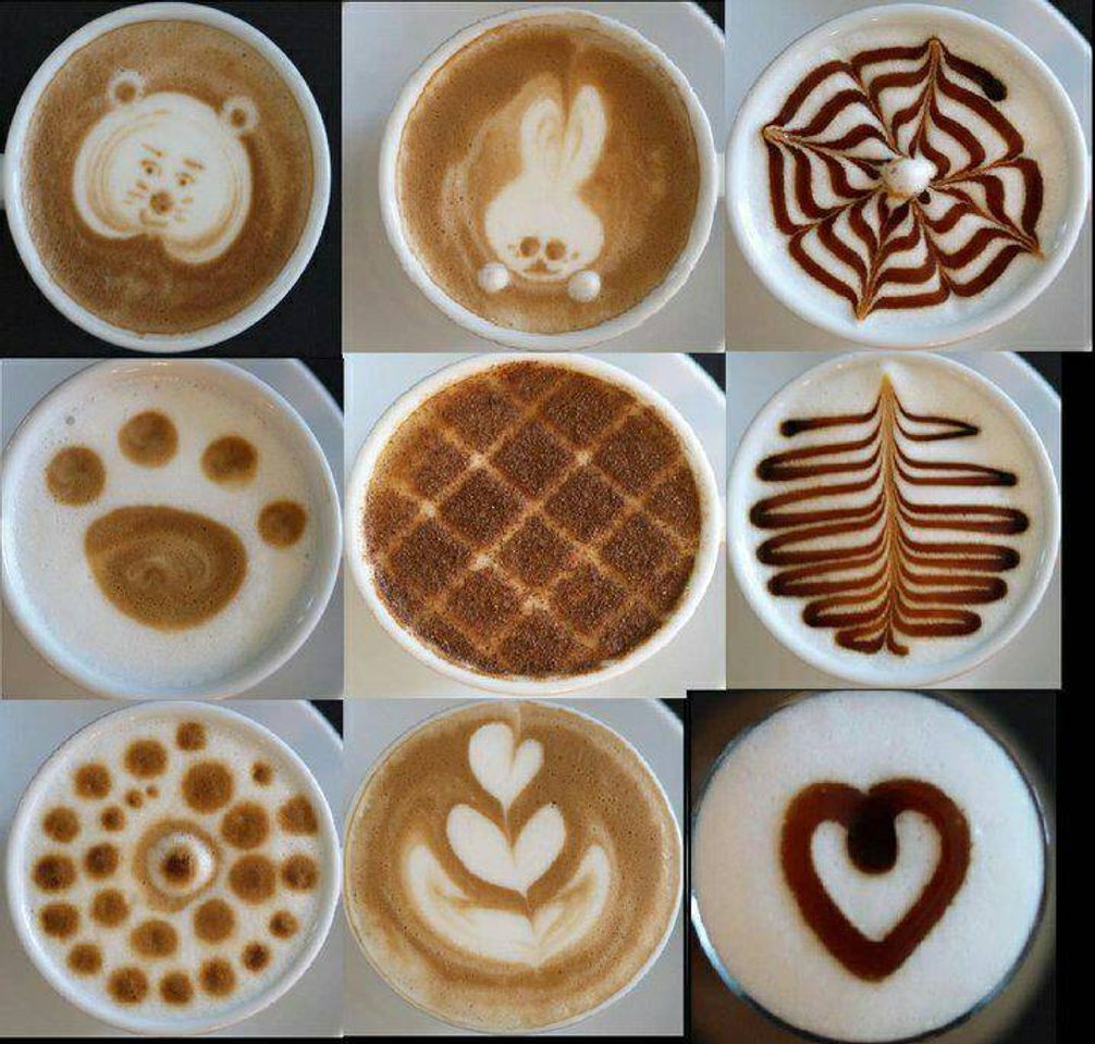 Fashion Latte art