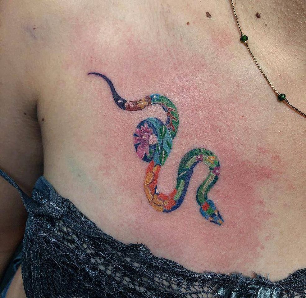 Fashion Tatto de cobra