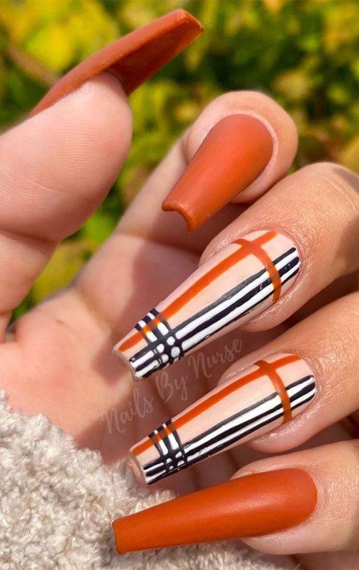 Moda Unhas ✨🤎🧡