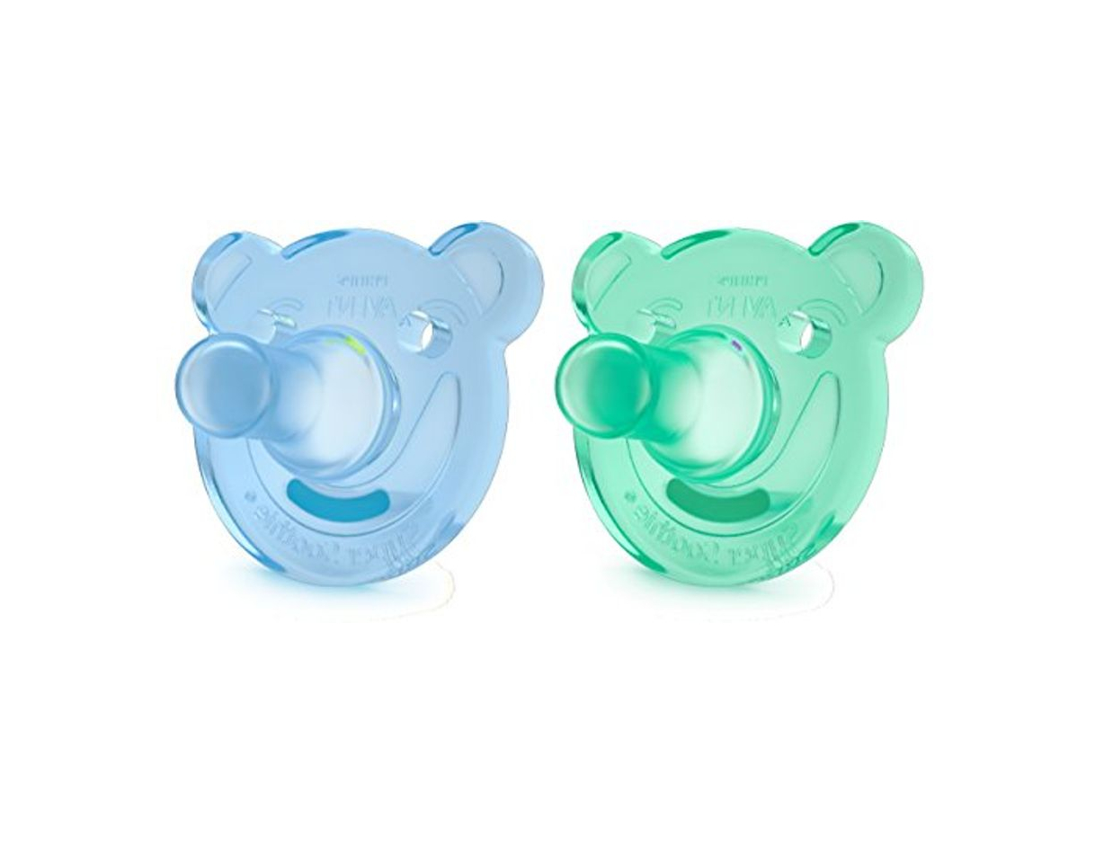 Product Philips Avent Soothie - Pack de 2 Chupetes calmantes de silicona médica